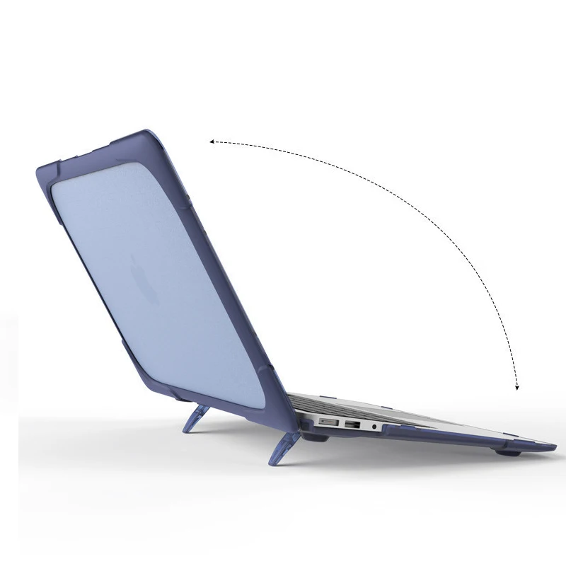 Чехол для ноутбука складной чехол с подставкой Macbook air Pro Retina 11 12 13 15 A1706 A1708 A1989