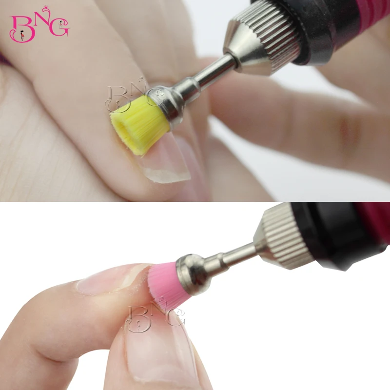 BNG 1pcs Nail Drill Bit Clean Brush Electric Machine Files Professional Manicure Dust Brusher Cleaning Drills Accessories 4