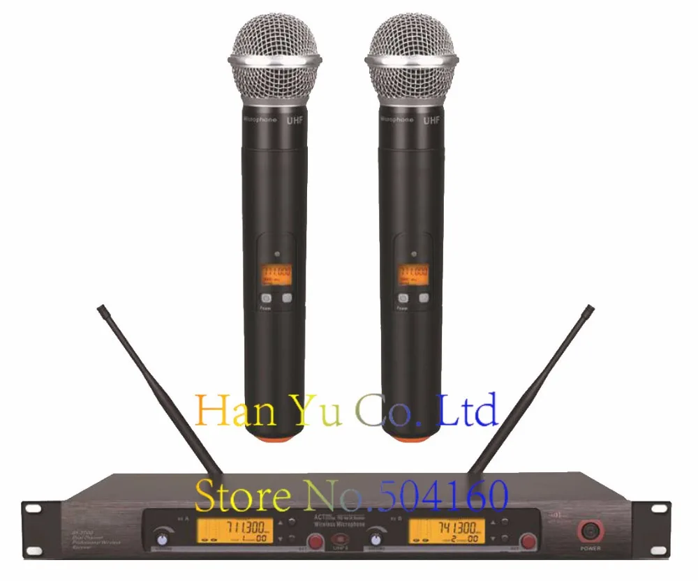Professional UHF UR-8D wireless microphone U