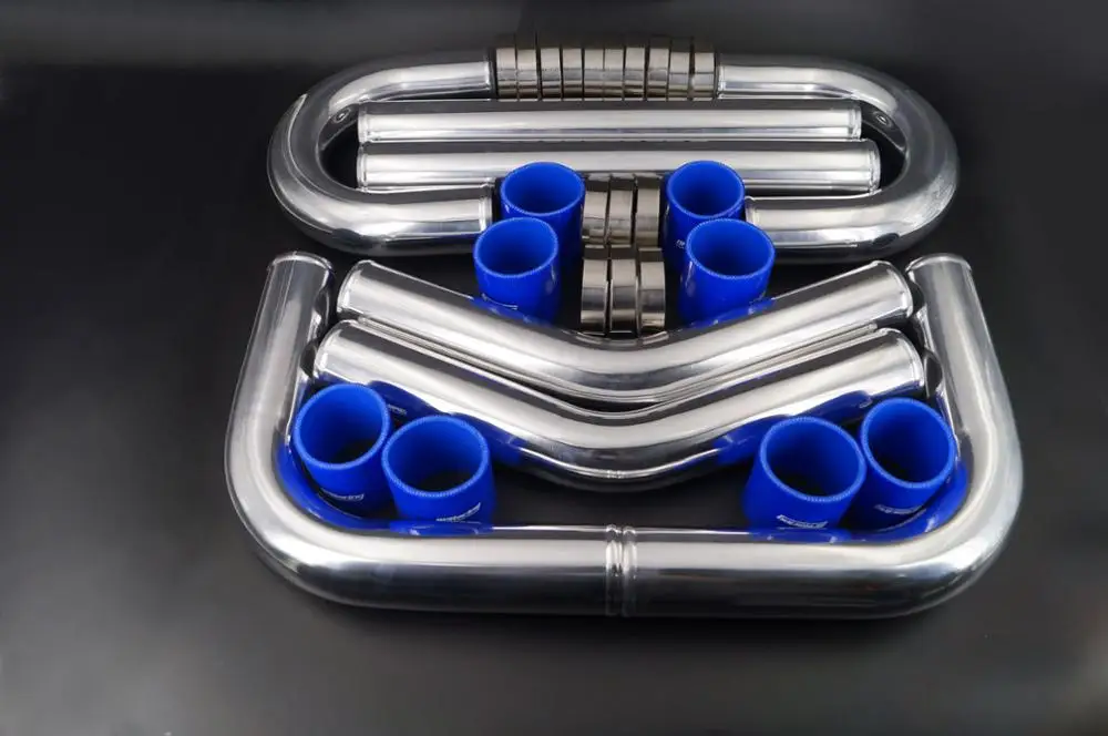 Automotive MOTORS 2.25" UNIVERSAL INTERCOOLER PIPING KIT W/PIPE 120