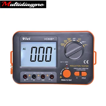 

VC60B+ Digital Insulation Resistance Tester Megger MegOhmmeter Meter