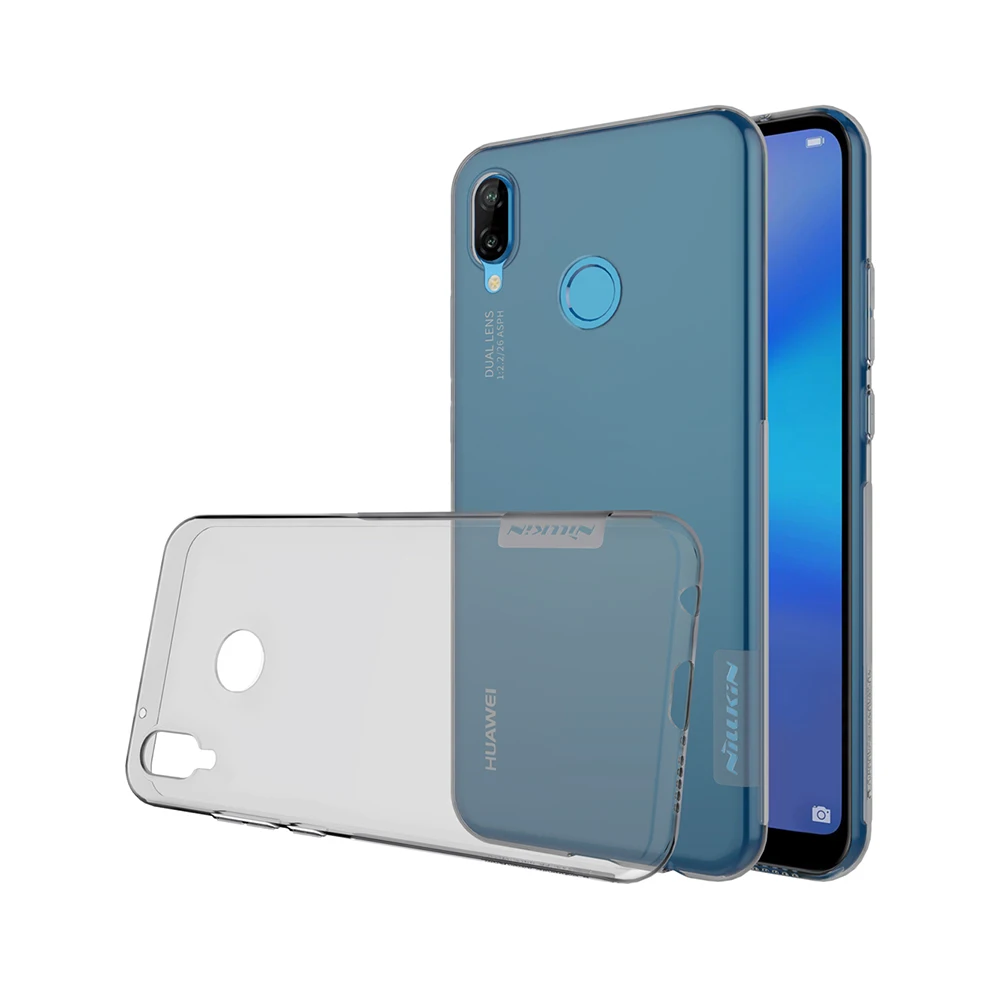 Для huawei P20 Pro Чехол P20 Lite Nova 3E чехол Nillkin природа прозрачный мягкий кремний ТПУ задняя крышка для huawei P20 Pro