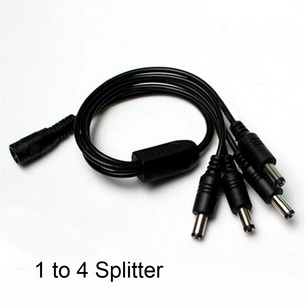 5,5x2,1 мм DC 1 до 2 3 4 5 6 8 способ разветвитель питания кабель USB к DC баррель разъем провода для светодиодной ленты светильник CCTV камера