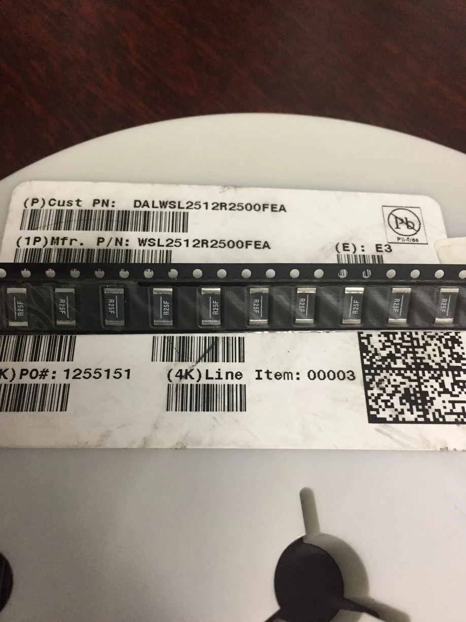Новый и оригинальный WSL2512R2500FEA 0.25R 1 Вт 1% 2512 75ppm сопротивления в наличии|Комплекты