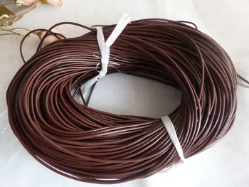 

100meters/lot 3mm diameter genuine round cow leather cord jewelry cord DIY accessories A-2242