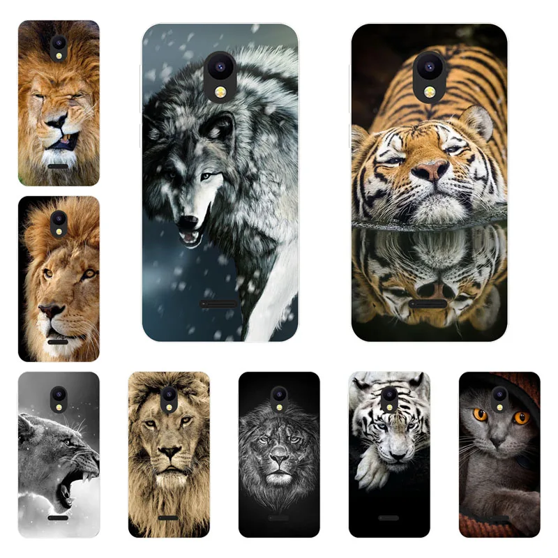 

Meizu C9 Pro Case,Silicon Beast Animal Painting Soft TPU Back Cover for Meizu C9 Phone Protect Bags Shell