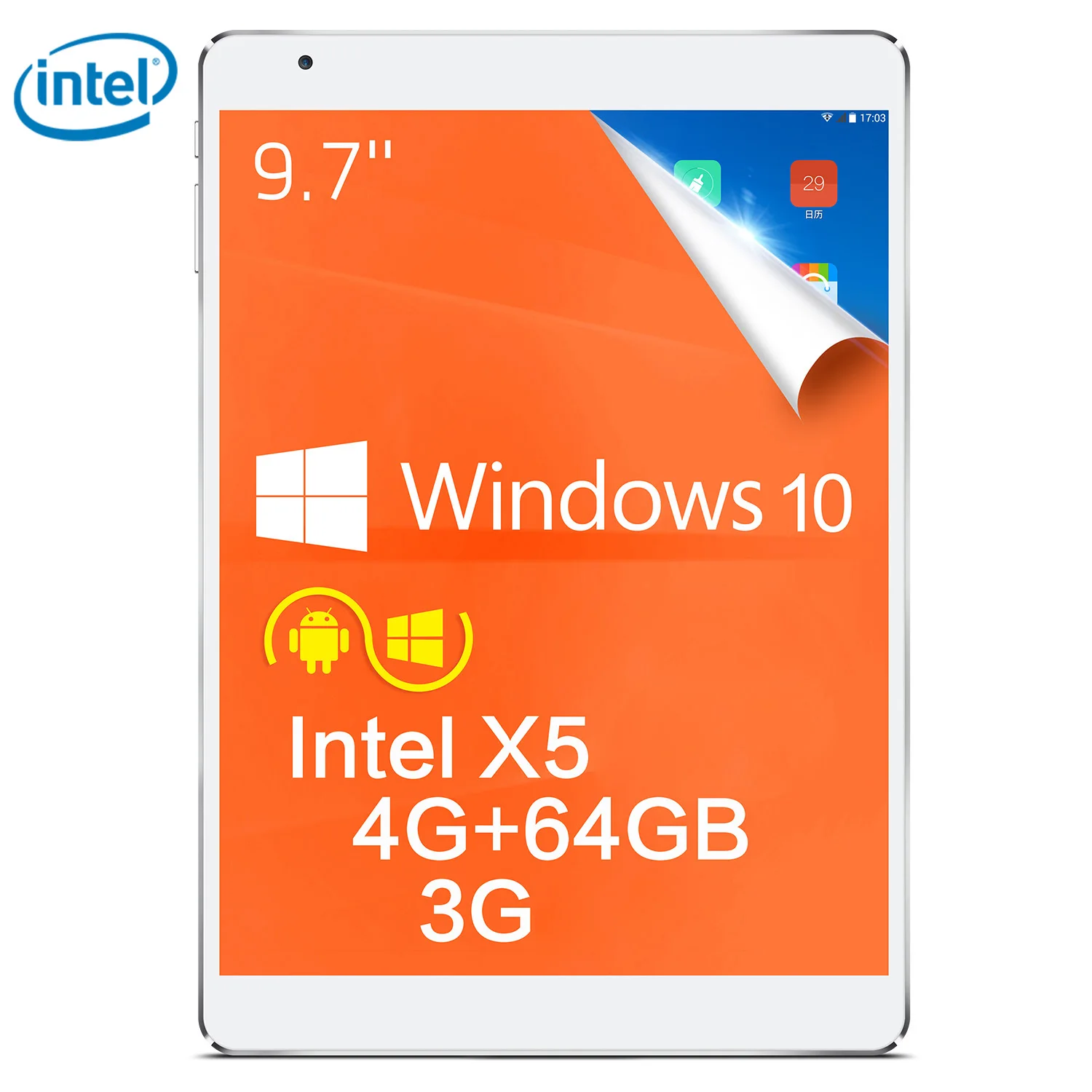 Teclast X98 плюс Windows 10 Android 5 1 3g Tablet PC 9 7 дюймов ips retina Экран компьютер 4 г Оперативная