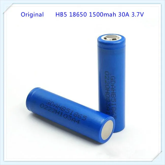 

New for Lg Lithium battery HB5 1500mAh 3.7V high discharge 30A 18650 battery use for power tools(1pc)