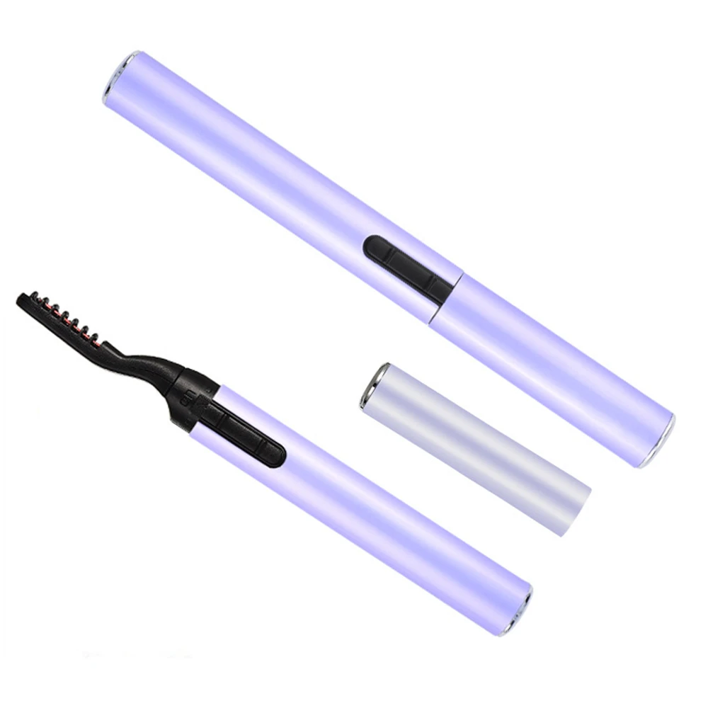 Electric Heated Eyelash Curler Pen Makeup Cosmetic Perfect Big Eyes