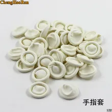 ChengHaoRan 30 шт. латексный чехол для пальцев резиновый чехол для пальцев без отпечатков пальцев