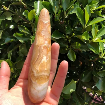 

Natural agate quartz crystal treatment reiki bar massage bar stone massage