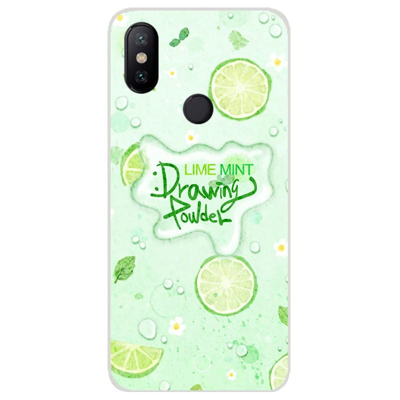 3D Cute Design For Xiaomi mi 6x case cover,20 patterns dog cat for Xiaomi mi 6x phone cases silicone BiNFUL 8