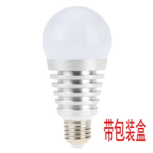 Супер Bluetooth LED RGB Умный Свет E27 лампа смартфон контролируемых затемнения Цвет Изменение лампы для Iphone, iPad.