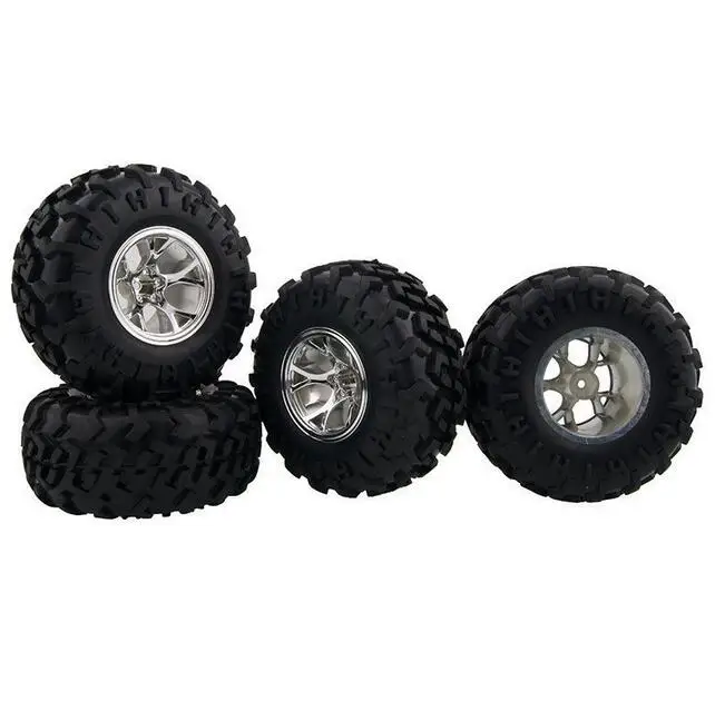 Бесплатная доставка 4 шт. 1/10 RC monst * r колеса для Грузовика Шины HSP 94111 94188 94180 с