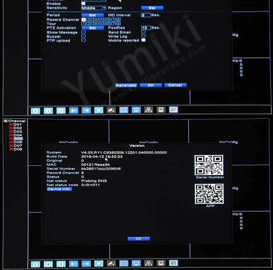 H.265 4ch * 5MP/8ch * 4MP PoE, сетевые видеокамера наблюдения PoE NVR 4/8 каналов для HD 1080 P IP Камера PoE 802.3af ONVIF