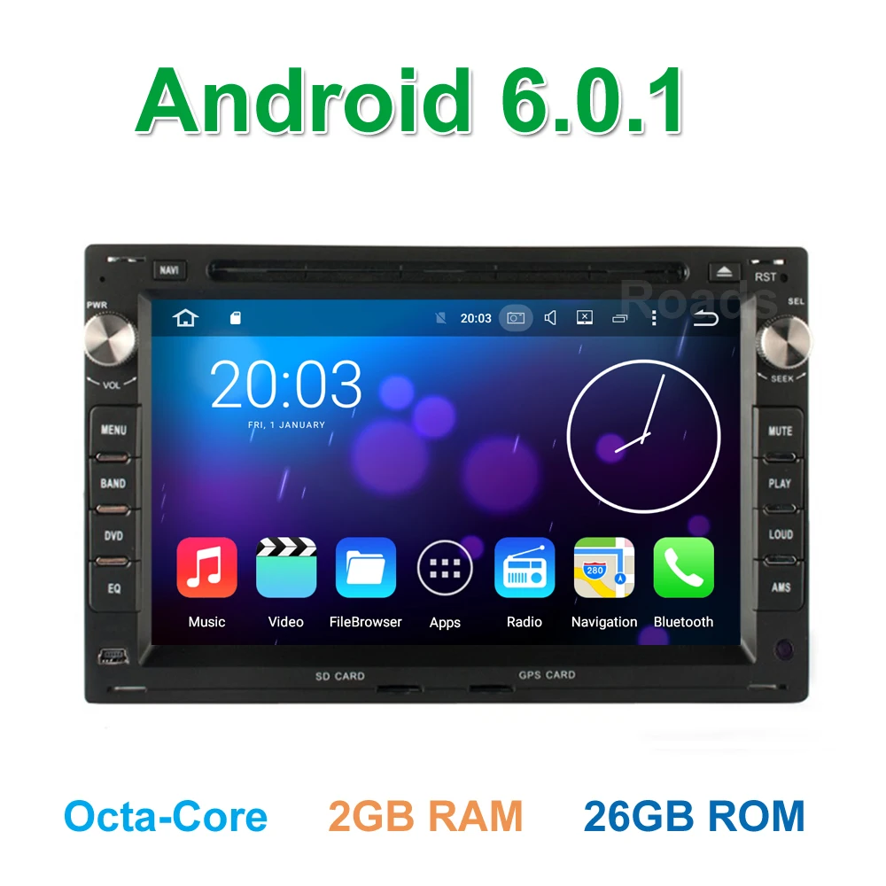 Octa Core Android 6 0 Car DVD GPS font b Radio b font for VW Volkswagen
