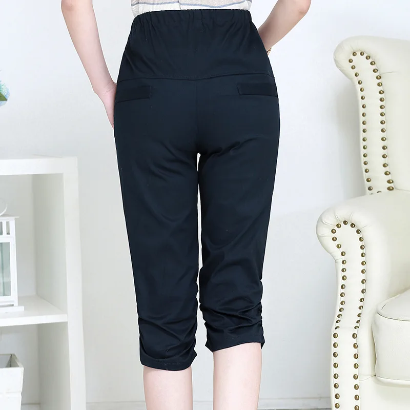Cotton Maternity Belly Pants Causal Trousers for Pregnancy Wear Plus Size Summer Spring Clothes for Pregnant Women Gestante Pant