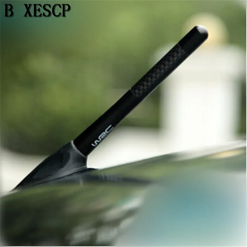 BXESCP Carbon Fiber Radio FM Car Antenna Antena for Dodge Journey JUVC