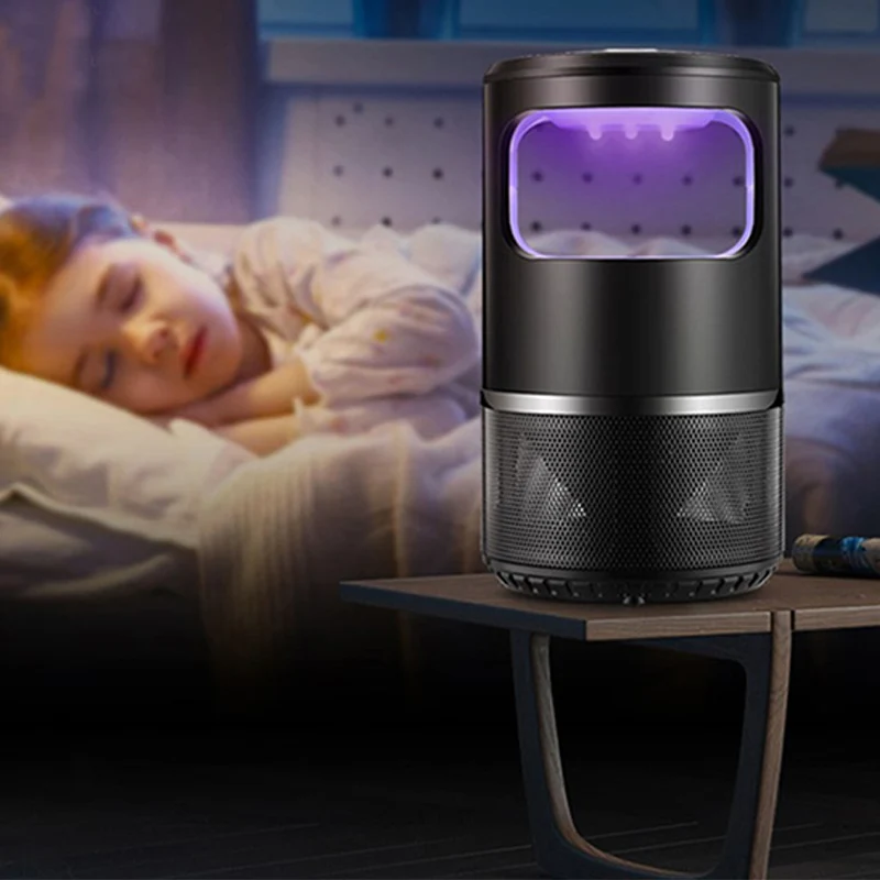

New 2019 Safe Photocatalytic Mosquito Killer Lamp LED Light Non-Toxic UV Insect Trap Light #2
