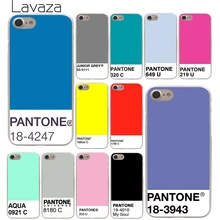 Жесткий чехол Lavaza Caliente Pantone для iPhone XR X XS 11 Pro Max 10 7 8 6S 5 5S SE 4 4s