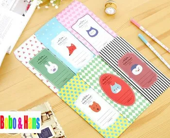 

New 5 pcs/Set cute small animals Stationery paper envelope Wholesale