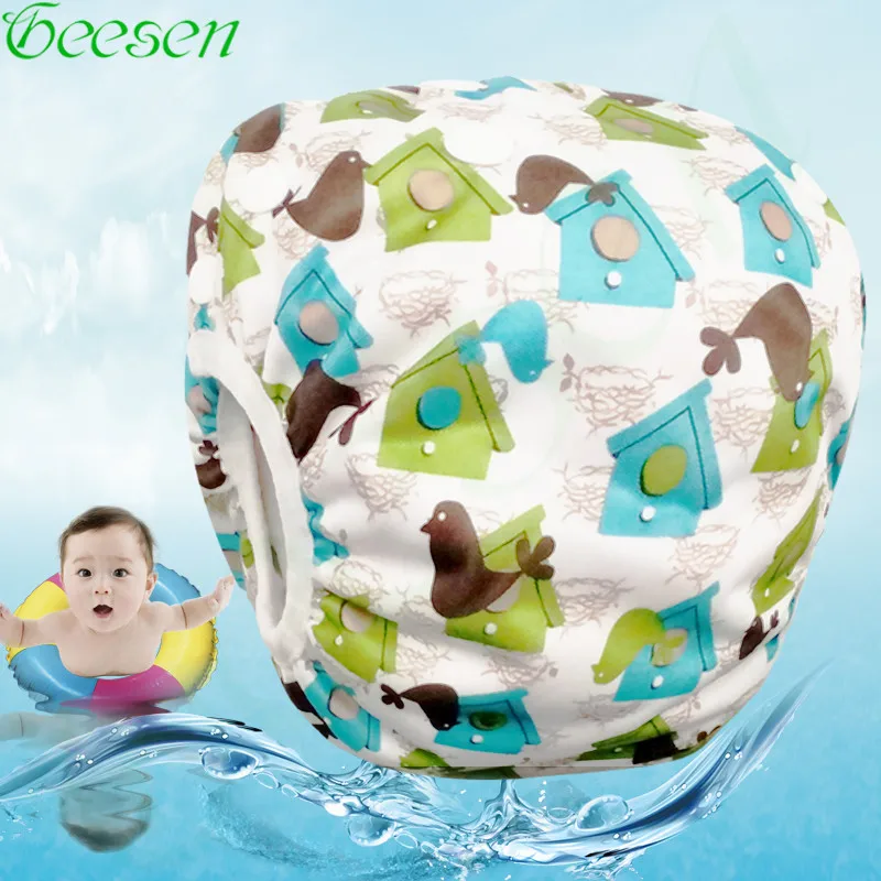 Buy Baby Swim Diaper One Size Swimming Trunks Cloth Nappy Baby Swimming Pants