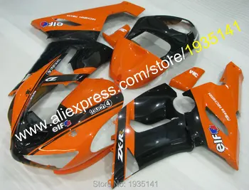 

For Kawasaki Fairings Kit ZX 6R Ninja ZX-6R Motorbike parts 05 06 ZX6R 636 ZX636 2005 2006 cowling (Injection molding)