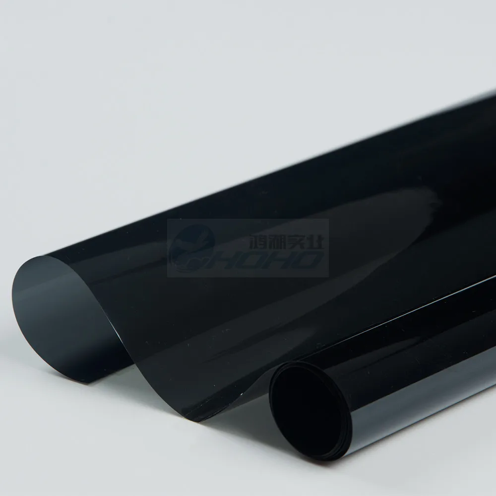 

High Heat Rejection Anti-Scrach Black Window Tinting Film 15% VLT Nano Ceramic Window Film HIR15100 1.52X15M/5FTX50FT