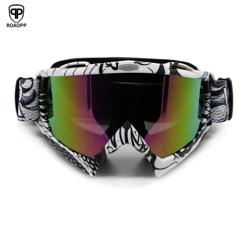 ROAOPP Мужские Женские Gafas защитные очки для мотоциклистов MX внедорожный мотоцикл шлемы с очками лыжные спортивные очки Masque Moto - изображение