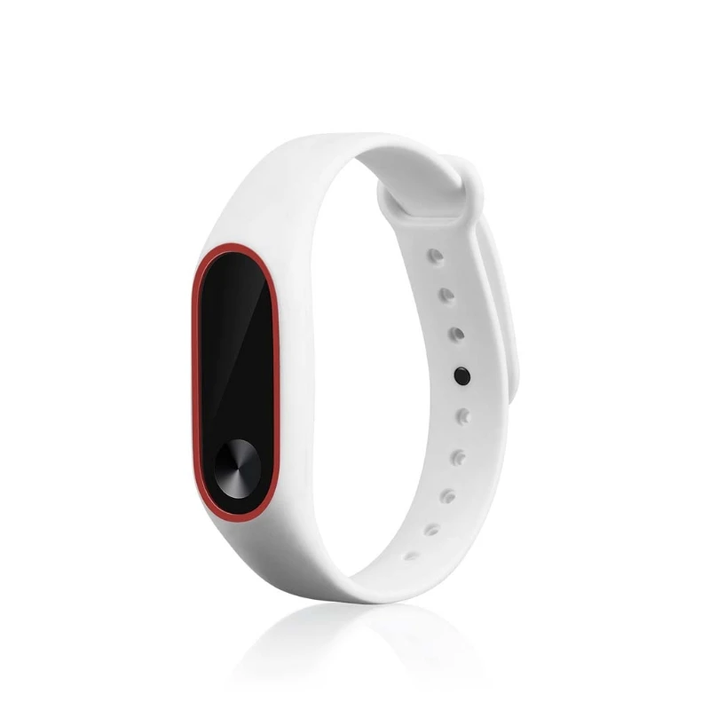 OOTDTY силиконовый ремешок Браслет замена подходит для Xiaomi Mi Band 2