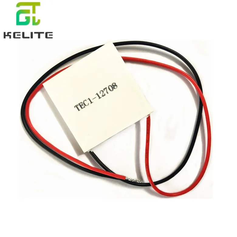 

10pcs TEC1-12708 DC 12V 8A TEC Thermoelectric Cooler Peltier TEC1 12708 40*40M Peltier Elemente Module Heatsink Cooling Plate