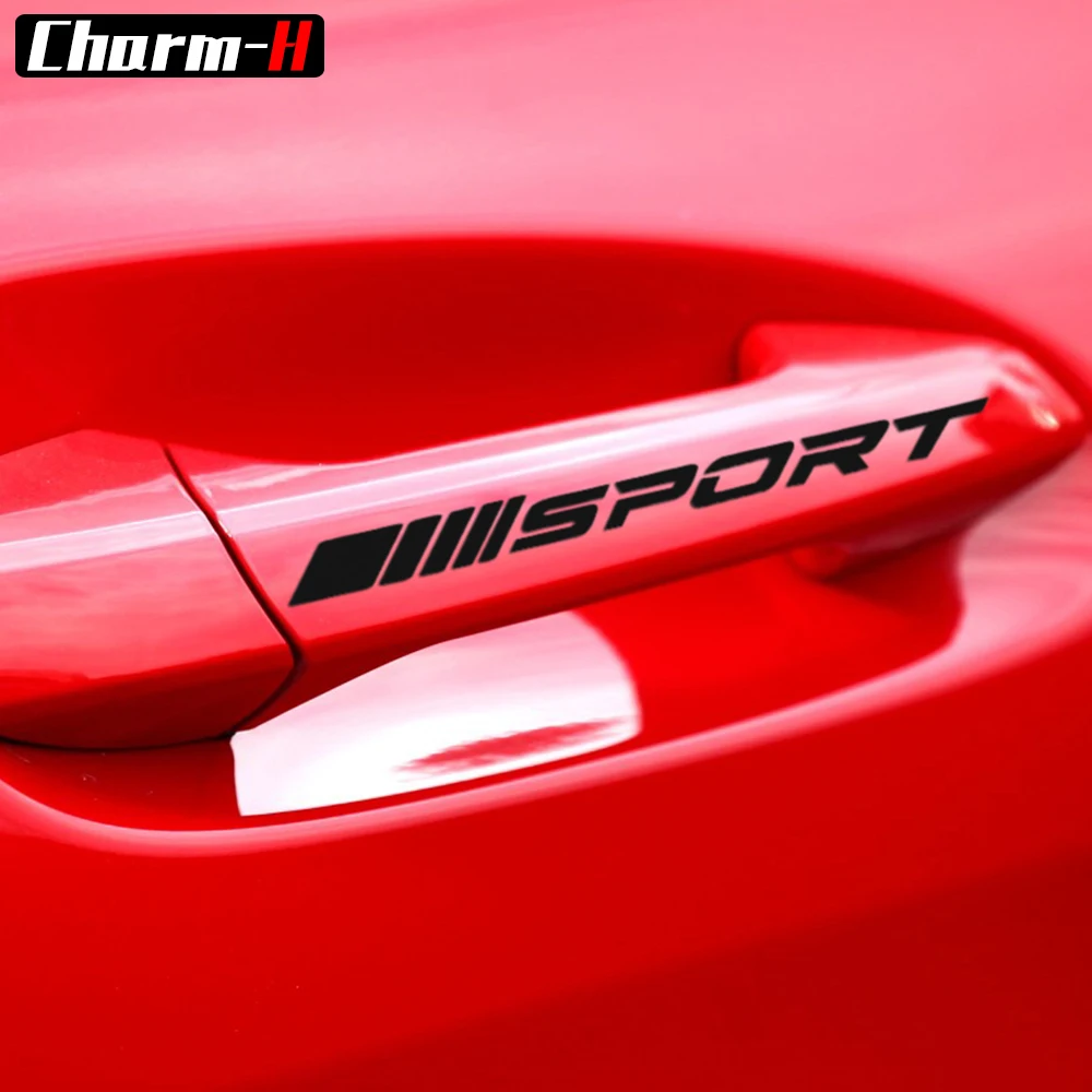 Glossy Vinyl Emblem 2X Mercedes-Benz Racing Stripe Decal Set - 11 Glossy Vinyl Emblem 2X Mercedes-Benz Racing Stripe Decal Set - 11