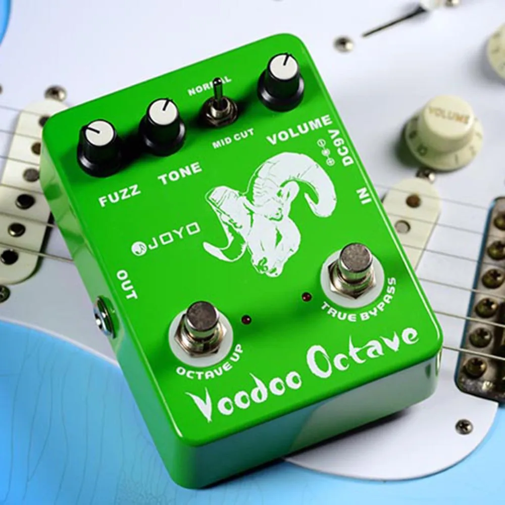 JOYO JF-12 Voodoo Octave Fuzz Effect Guitar Pedal Electric Bass Dynamic Compression Effects True Bypass Musical Guitar Accessory 6 JOYO JF-12 Voodoo Octave Fuzz Effect Guitar Pedal Electric Bass Dynamic Compression Effects True Bypass Musical Guitar Accessory 6