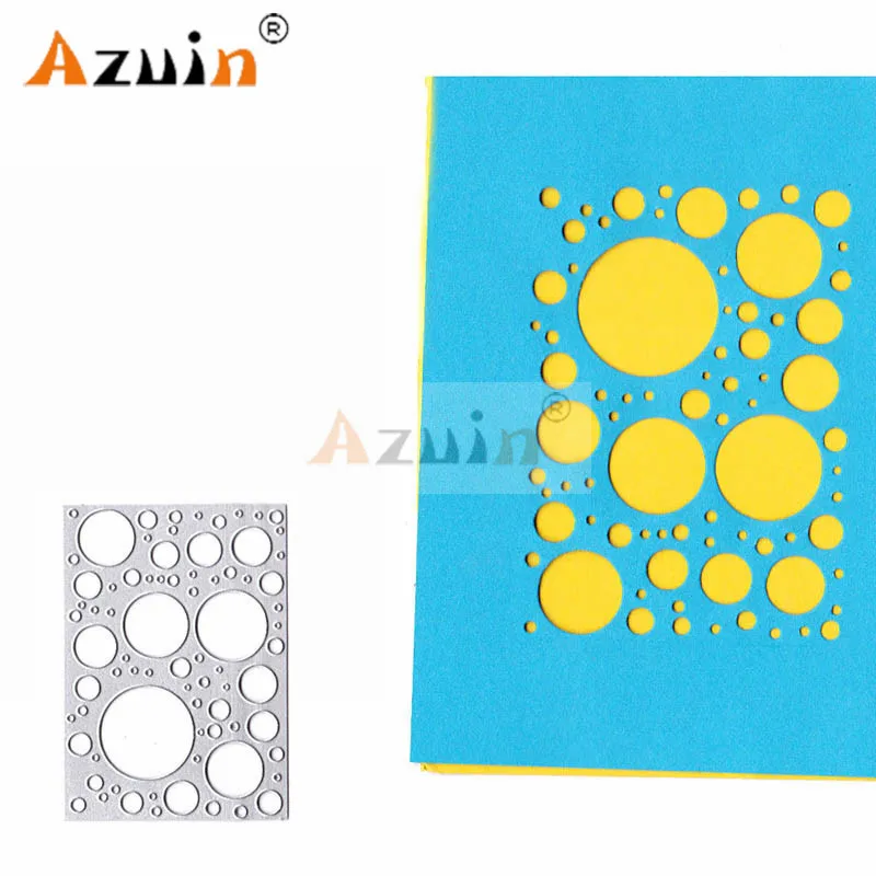

2018 New Diy Circle and Square Frame Die New Paper DIY Metal Cutting Dies Envelope Dies Cutting Template And Embossing New Xmas