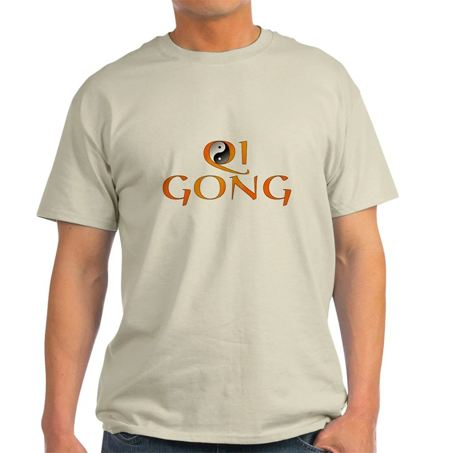 

Qi Gong Design Light T-Shirt - 100% Cotton T-Shirt