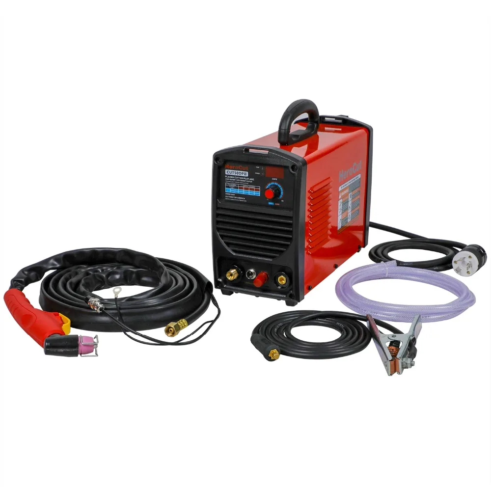 

IGBT Pilot Arc Plasma Cutter Cut50DP Dual Voltage 190V-250V Arcsonic Air Plasma cutting machine