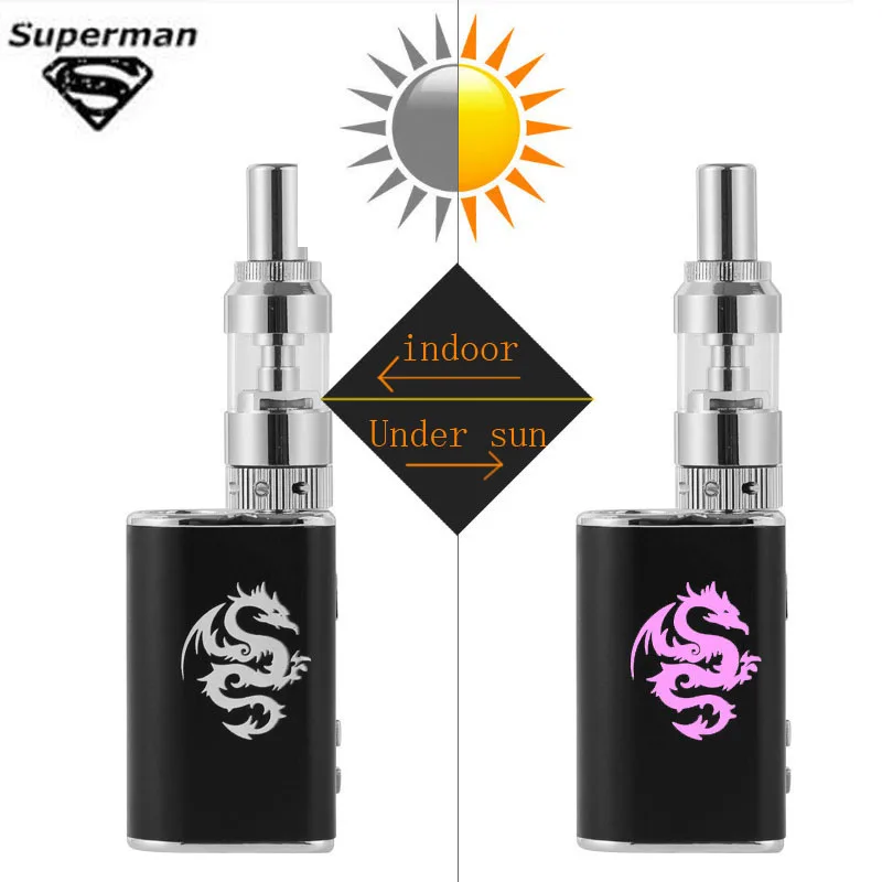 SUB TWO Discolor Dragon Vape Kit Box MOD Kit 5 10W Built in 1050mah