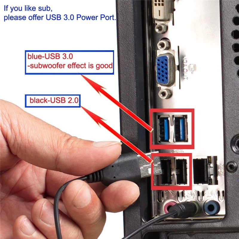 Ноутбук Настольный компьютер мини-динамик с питанием от USB Аудио мультимедийный домашний компьютерный динамик активные мультимедия стерео сабвуфер