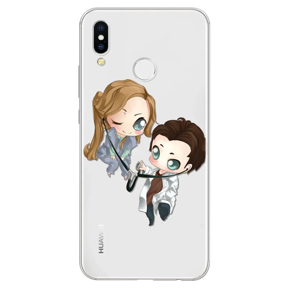 Ты мой человек GREYS Anatomy Coque чехол для телефона для huawei P Smart Z плюс P30 P20 Pro P10 P8 P9 Lite Coque мягкий чехол