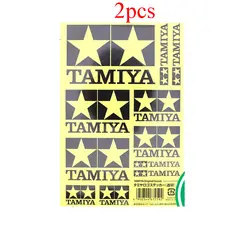 2 шт. 64259 наклейки прозрачный цвет для RC модели автомобилей запасных Запчасти DIY Tamiya мини 4WD гоночных автомобилей интимные аксессуары