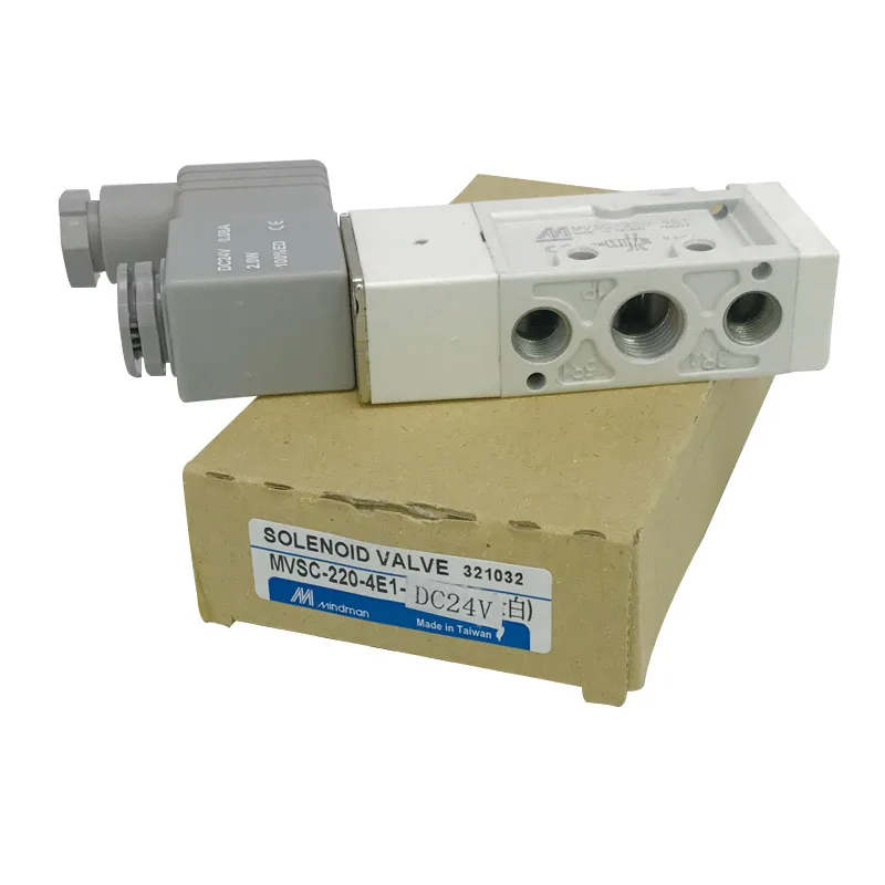 

MVSC-220 Series Taiwan MINDMAN Electric Solenoid Valve/ Pneumatic Solenoid Valve