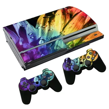 

bottom price for PS3 fat console and two controller skins stickers with and great quality -- cute cat style TN-PS3-0496