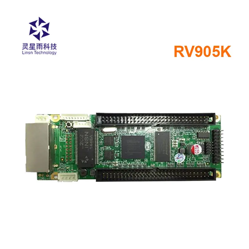 Полноцветная приемная карта linsn rv905k может использоваться для светодиодного