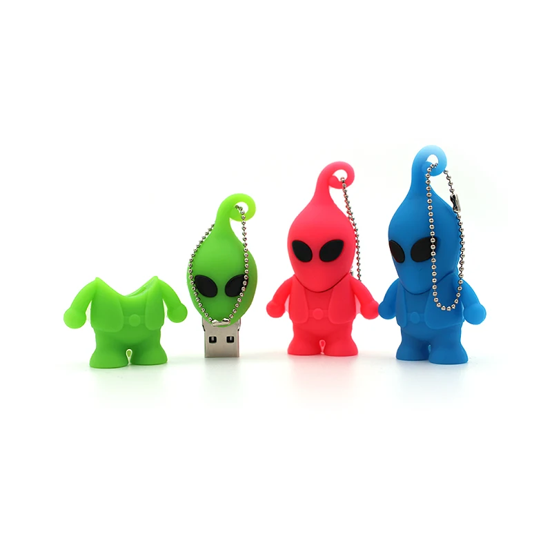 Usb флэш-накопитель милый мультфильм Чужой накопитель и диск 64 GB 32 GB 16 GB 8 GB 4 GB U диск флешки высококачественные классические Забавный подарок