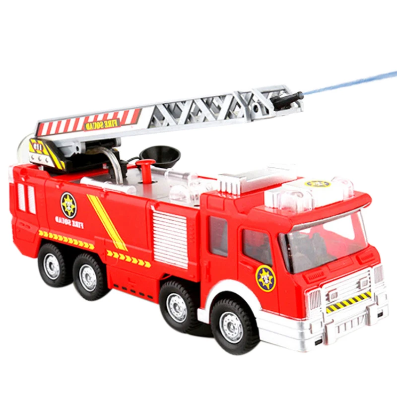 

Water Spray Fire Truck Toy Car Toy Fire Truck Firefighter Sam Fire Truck Car Music Light Educational Toy
