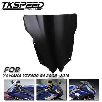 

Black Windshield WindScreen Double Bubble For Yamaha YZF600 R6 2008 2009 2010 2012 2013 2014 2015 2016 2017