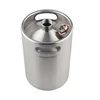 Mini Growler,304 Stainless Steel 5L Mini Keg Beer Growler Portable Beer Bottle for Picnic/BBQ Home Brewing Beer Making Tool ► Photo 2/6