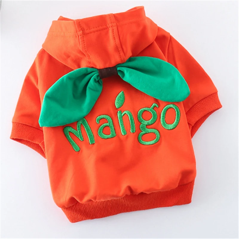 

Pet Products Dog Supplies Spring Autum Dogs And Cats Wear With Hats Clothes XS To XXXL