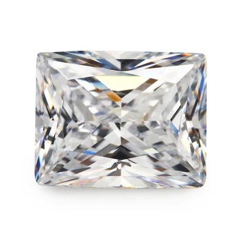 

10pcs 1.5x2mm~13x18mm AAAAA Rectangle Cubic Zirconia Stones White Princeses Cut CZ Stone For Jewelry