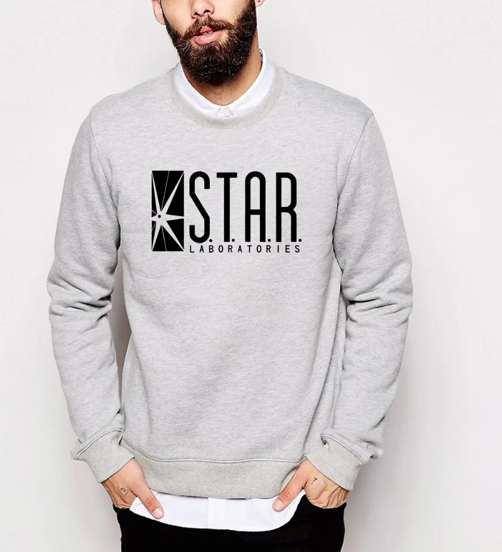 Sudadera Hombre зима мода толстовки мужские вспышки звезда лабораторий Толстовка